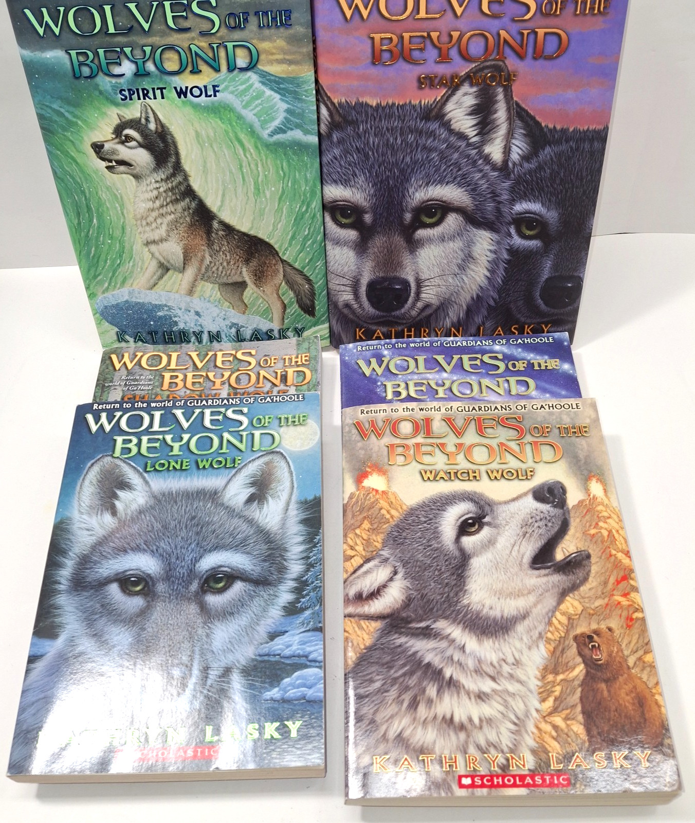 Wolves of the Beyond complete series 1-6 set Kathryn Lasky 4 PB 2 HC