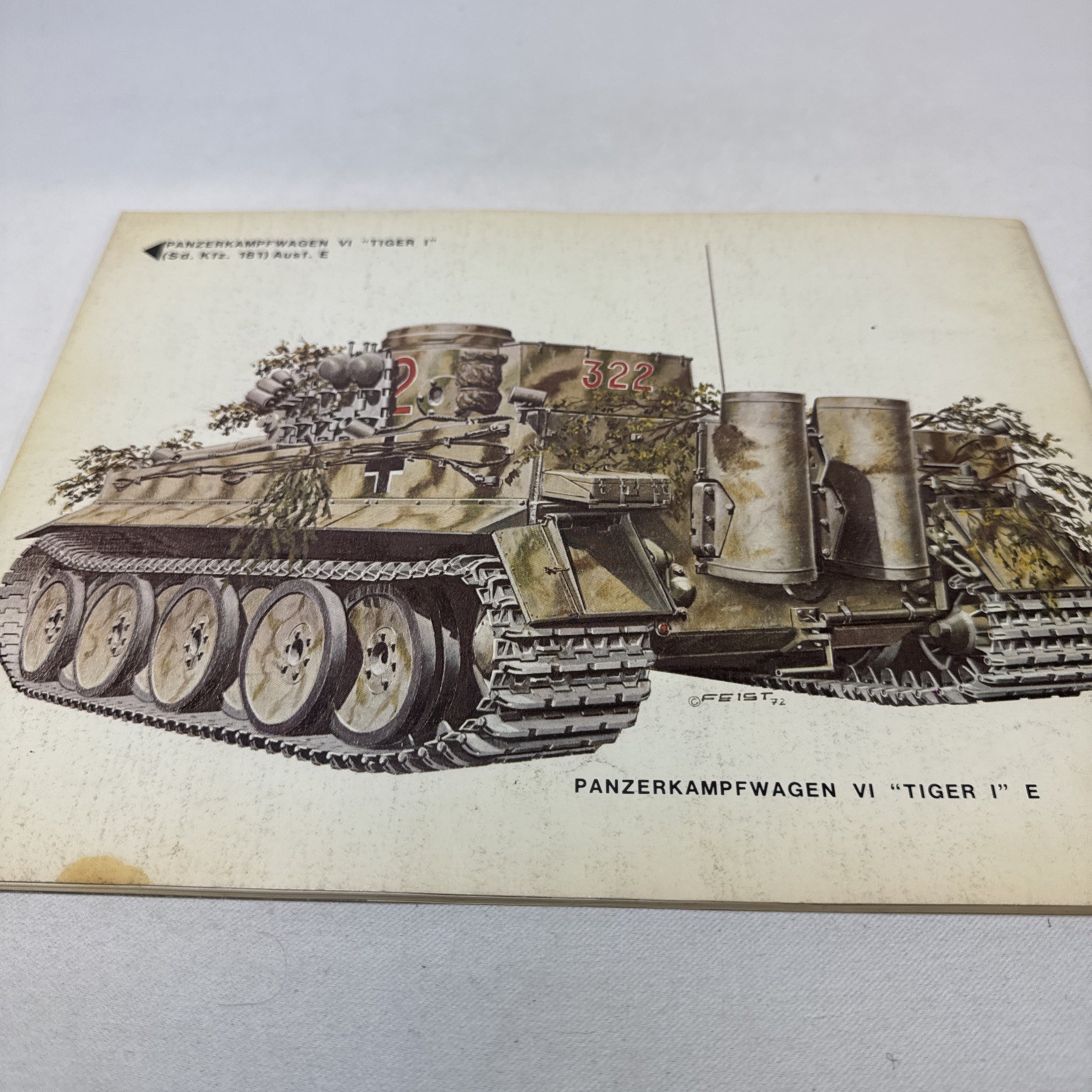 Tiger 1 In Action Squadron Signal Uwe Feist 1973 Armor No 8 Norm E Harms