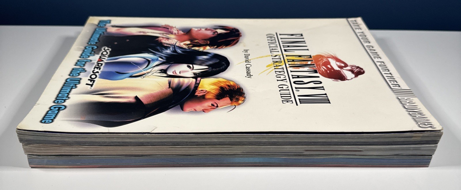Brady Games Final Fantasy 8 9 10 Official Strategy Guides PS PaperBack Rare Lot