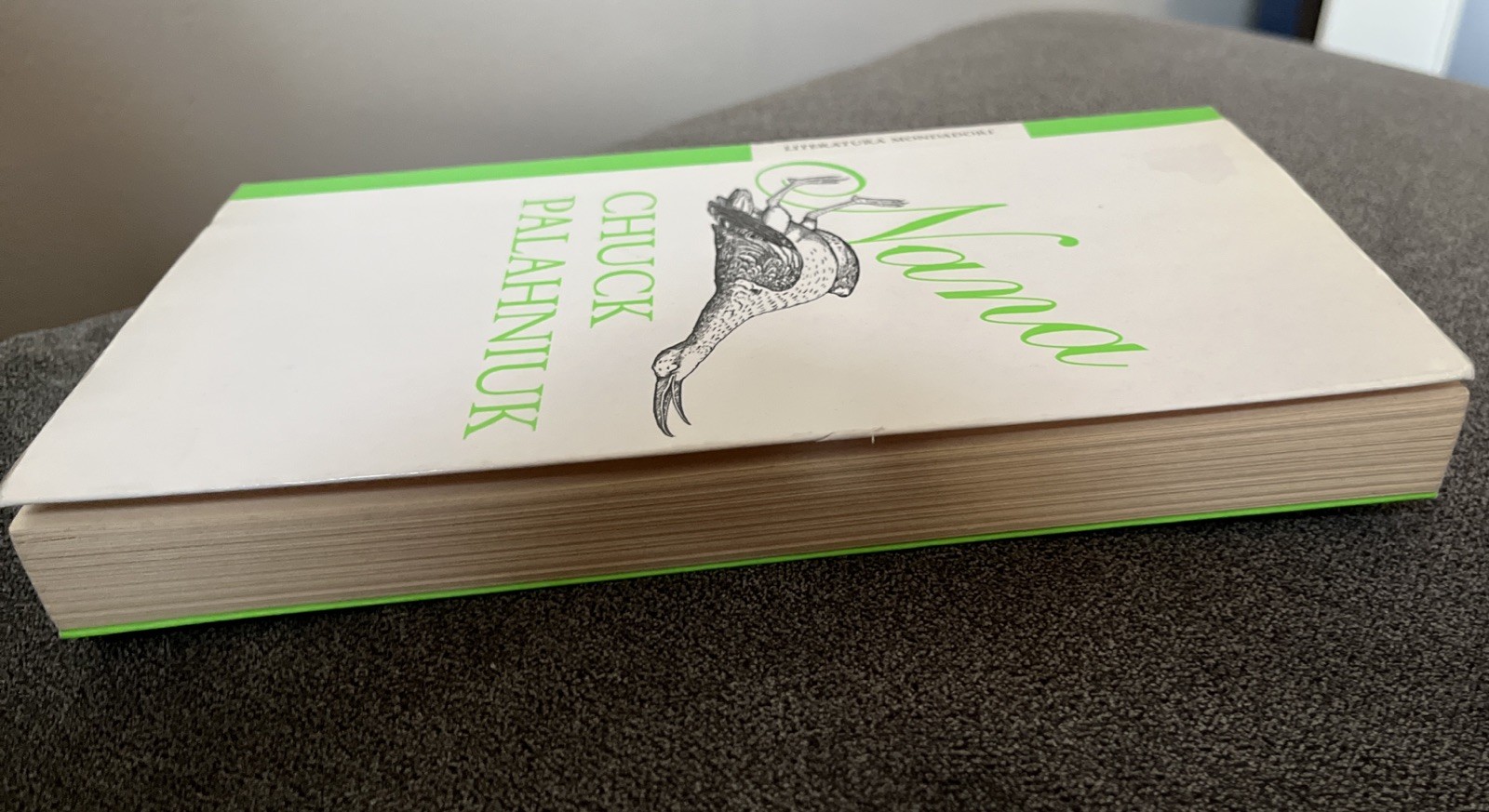 Signed Chuck Palahniuk Nana Lullaby 2003 Mondadori French Flap PB