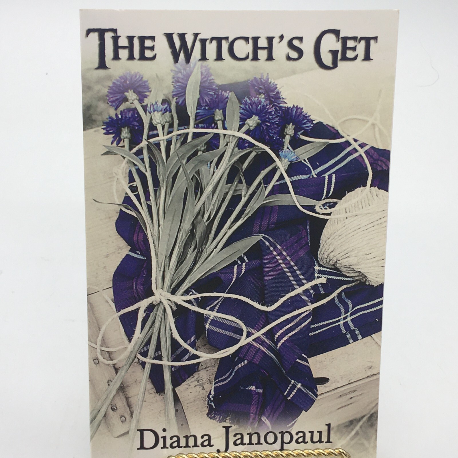 THE WITCH’S GET By Diana Janopaul Artemis Moon Publishing SIGNED COPY VERY GOOD