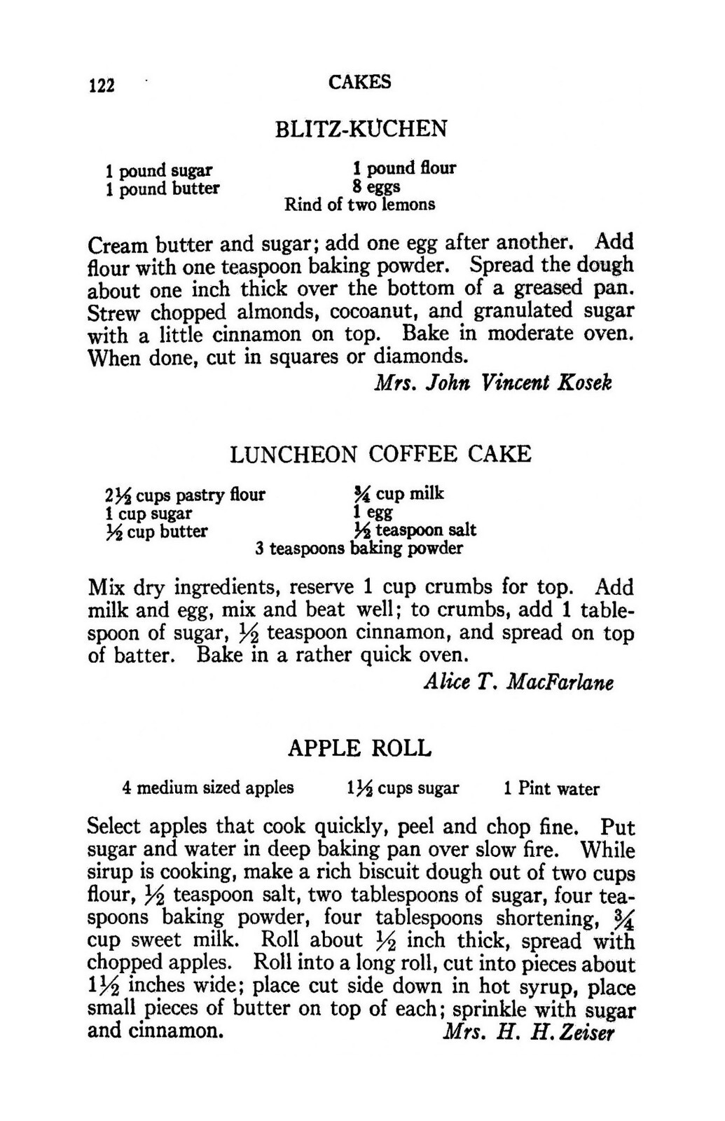 „1925“ Wyoming Valley Woman’s Club Vintage Cook Book 177 Pages
