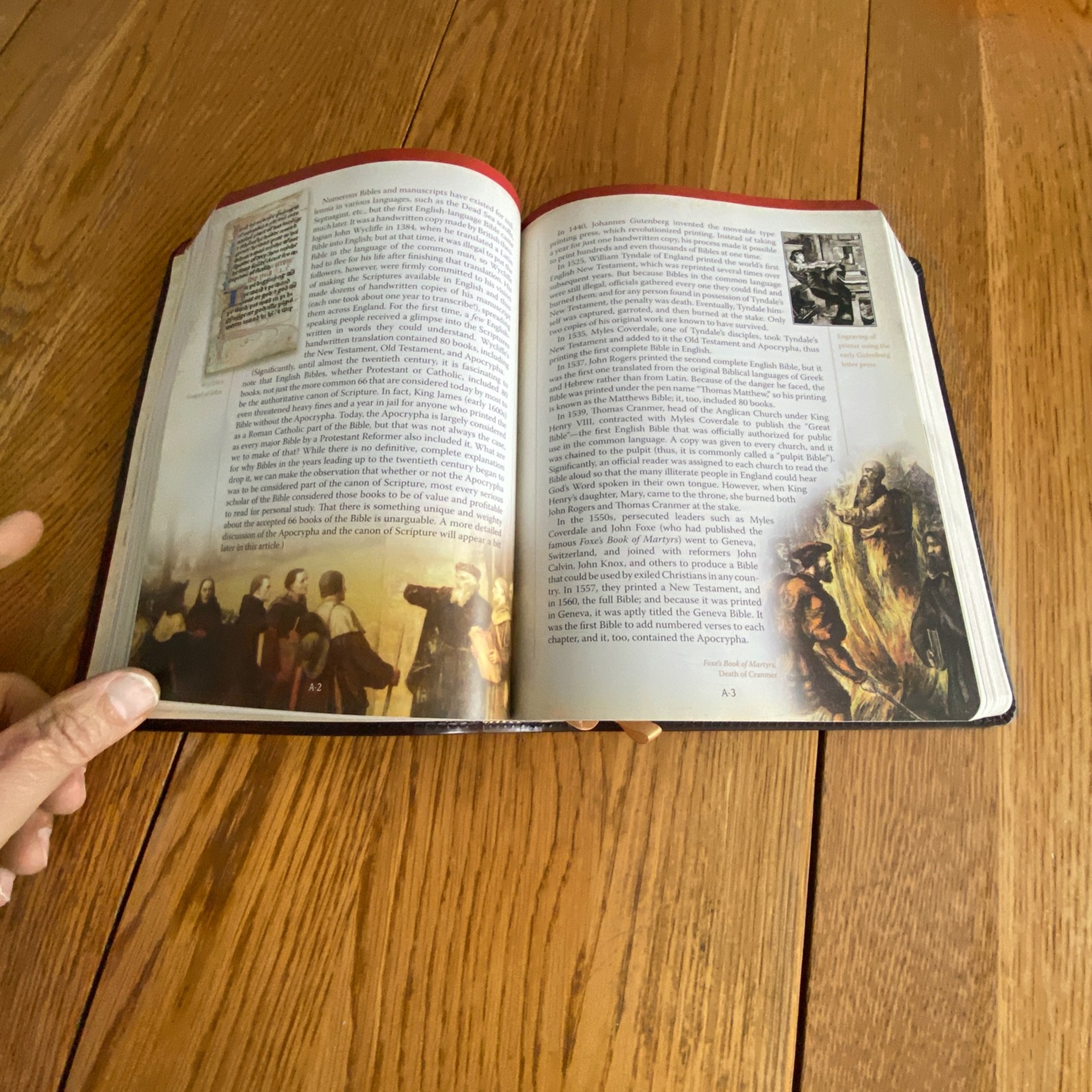 The Founders Bible NASB 2nd Edition Leathersoft Brown