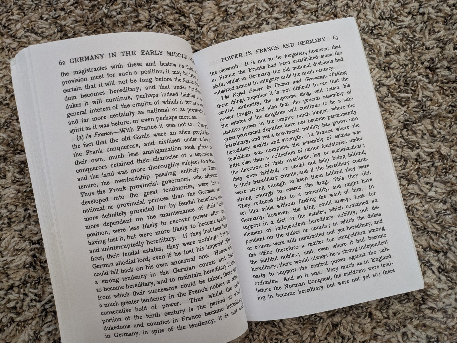 Germany in the Early Middle Ages, 476-1250 | William Stubbs | FORGOTTEN BOOKS!