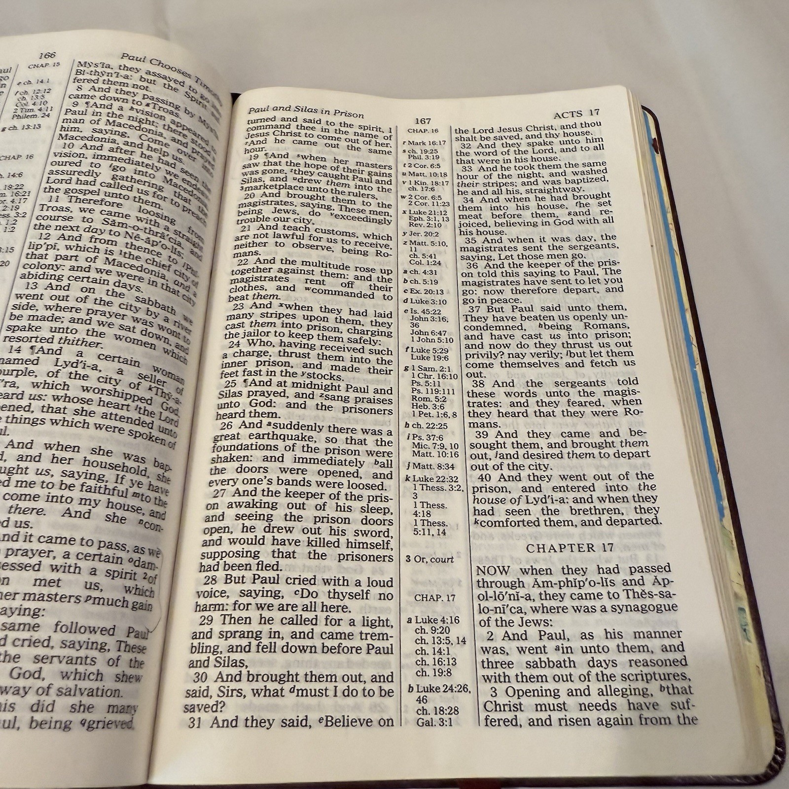 Vtg Holy Bible King James Version Kenneth Copeland Reference Edition Leather KJV