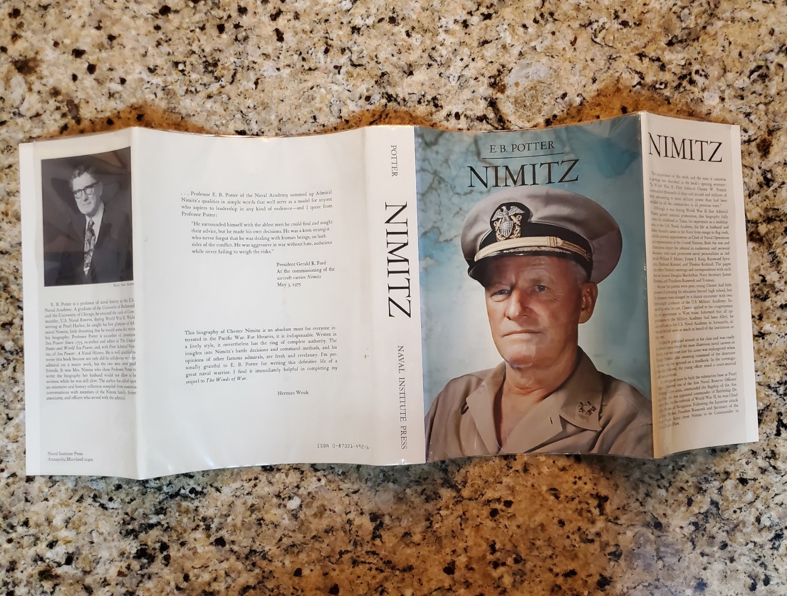 Nimitz Bull Halsey E.B. Potter The Pacific Campaign WWII Reluctant Admiral Japan