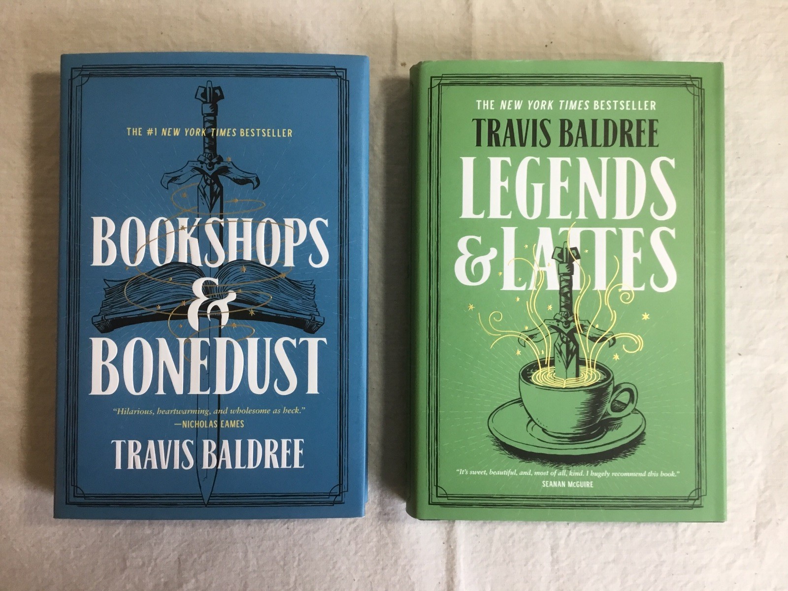 Bookshops & Bonedust / Legends & Lattes – Travis Baldree, Deluxe Hardcover