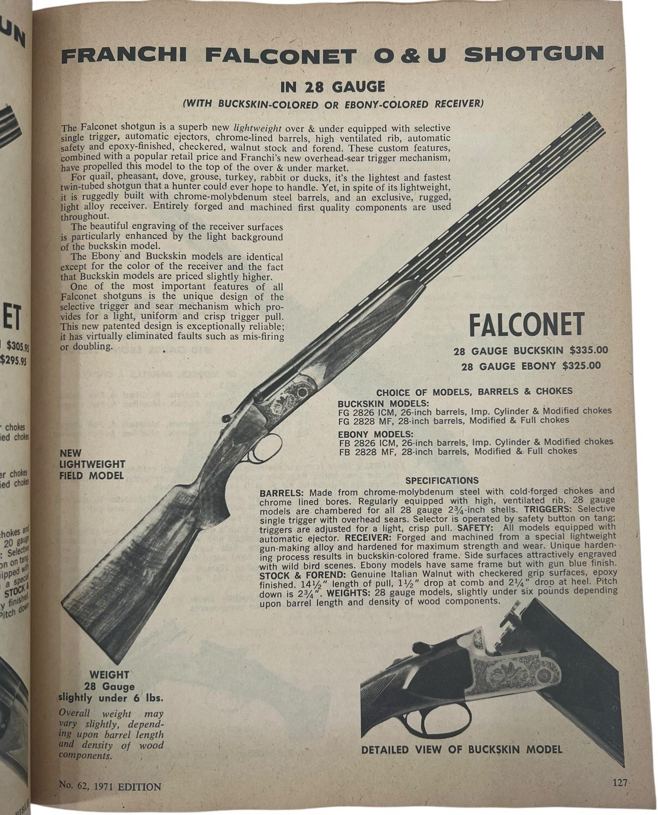 Shooter’s Bible No. 62 1971 Edition by Stoeger Publishing Company, 576 Pages