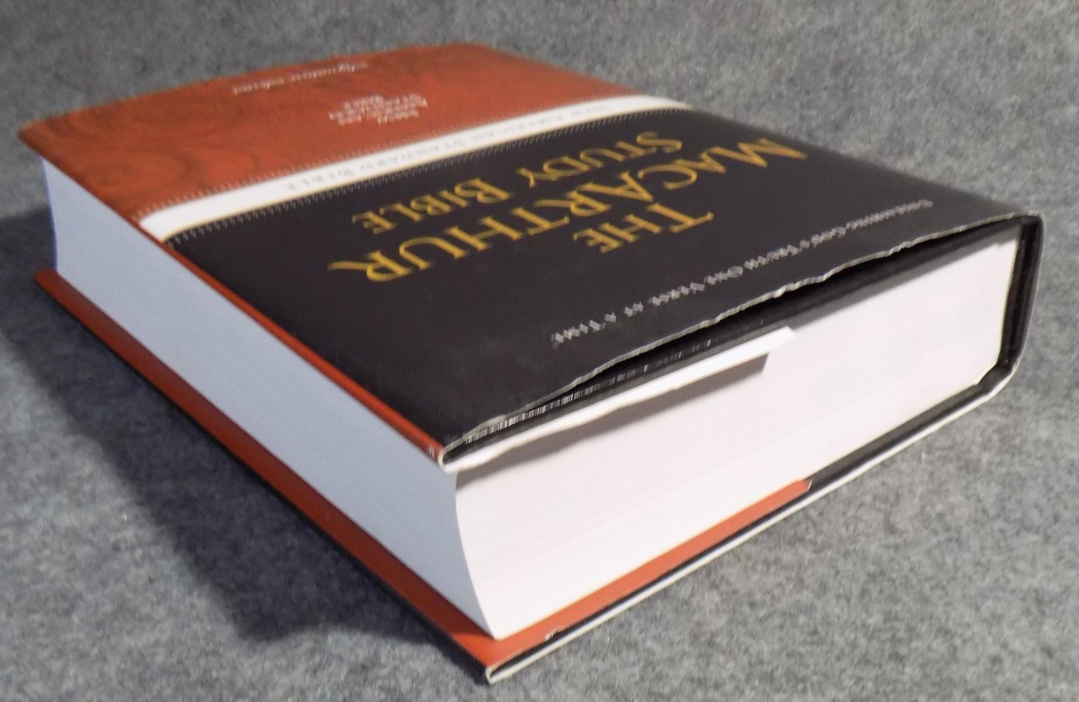 MacArthur Study Bible NASB John MacArthur 2006 Updated Edition Thomas Nelson