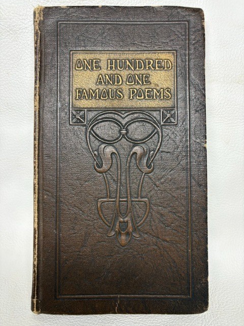 One Hundred and One Famous Poems 1922 Roy J. Cook The Cable Company