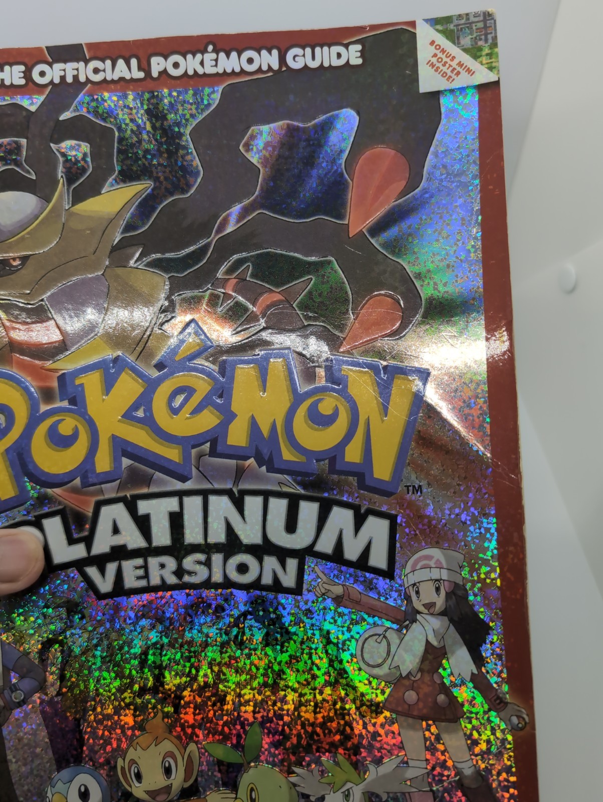 Pokémon Platinum Version The Official Pokemon Guide Book 2009 NO MAP NO STICKERS