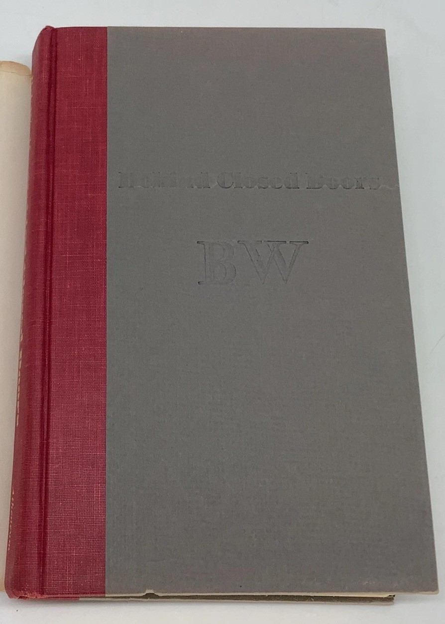 Bob Woolf Behind Closed Doors Signed 1st Edition 1976 Inscribed To Herb Mann