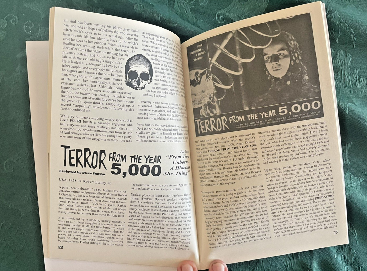 Monster! Issue 1 2014 Obscure Horror Fantasy Fanzine Reviews Columns 47 Pages