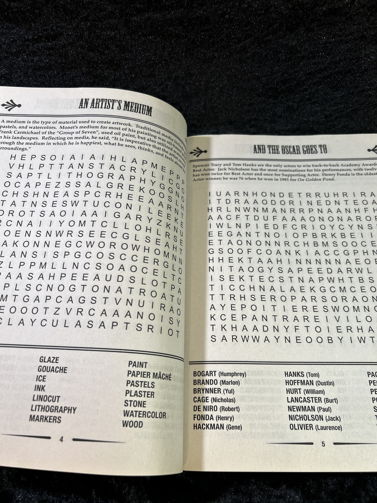 Bendon – Large Print Word Search Volume 101 Arts & Entertainment 77 Pages