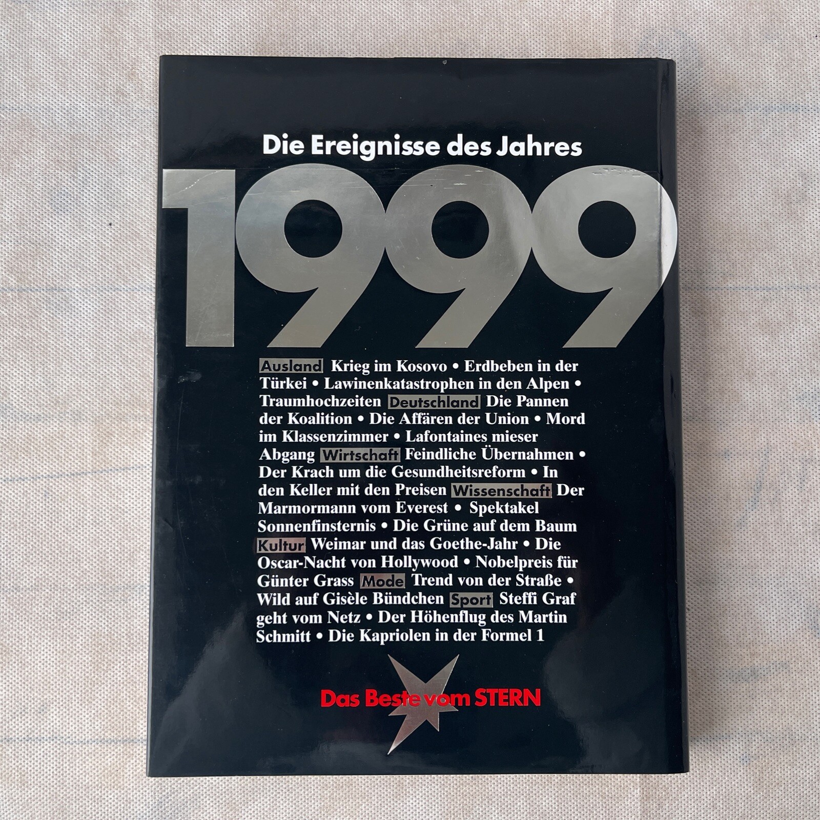 original Stern-Jahrbuch – Das war 1999 – Sonderausgabe Jahreschronik -rückblick