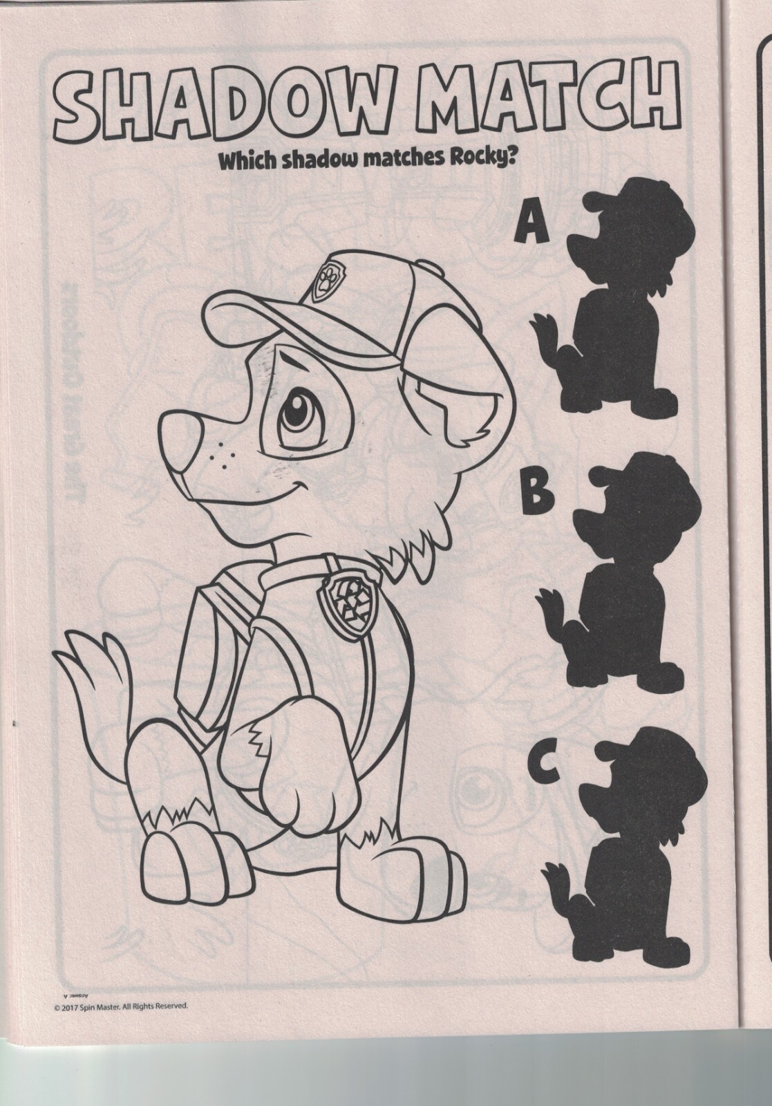 Paw Patrol Coloring Book, ~64 pages, Simple Coloring, US Seller free ship