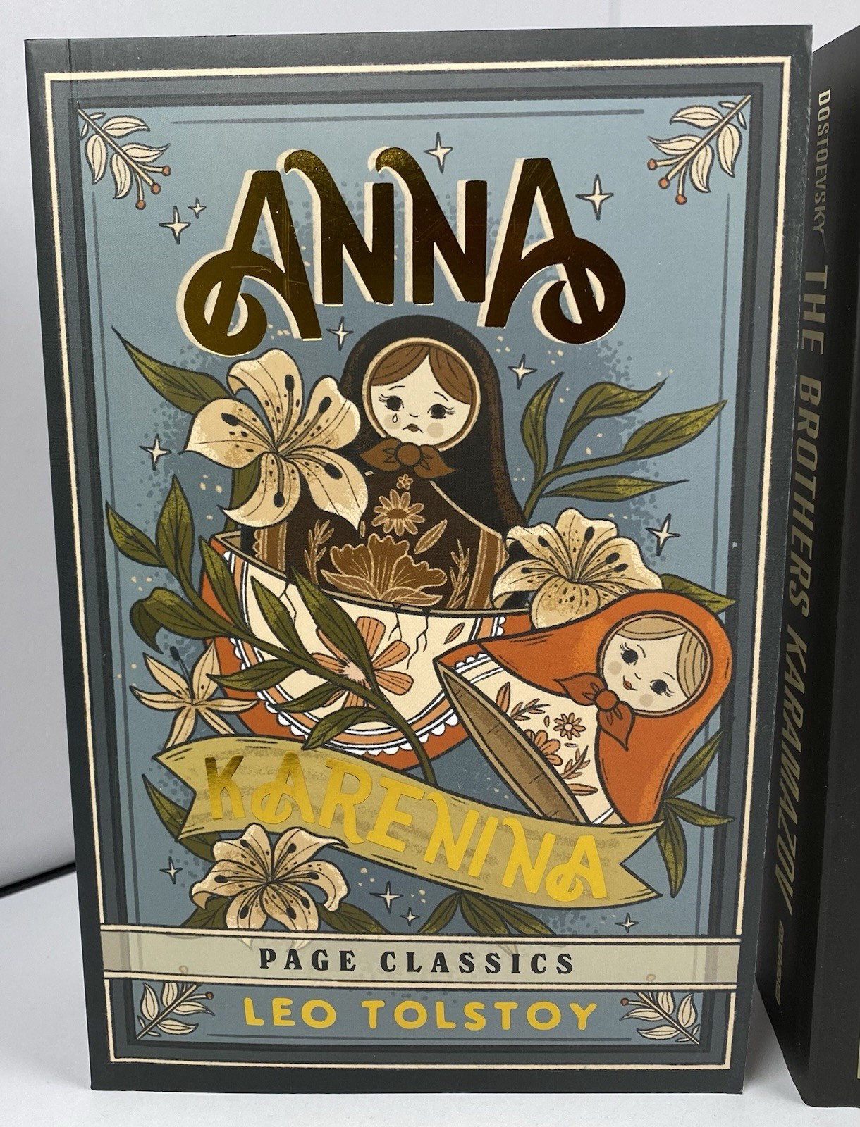 Anna Karenina, The Brothers Karamazov Russian Classics Lot Gift Set Paperback