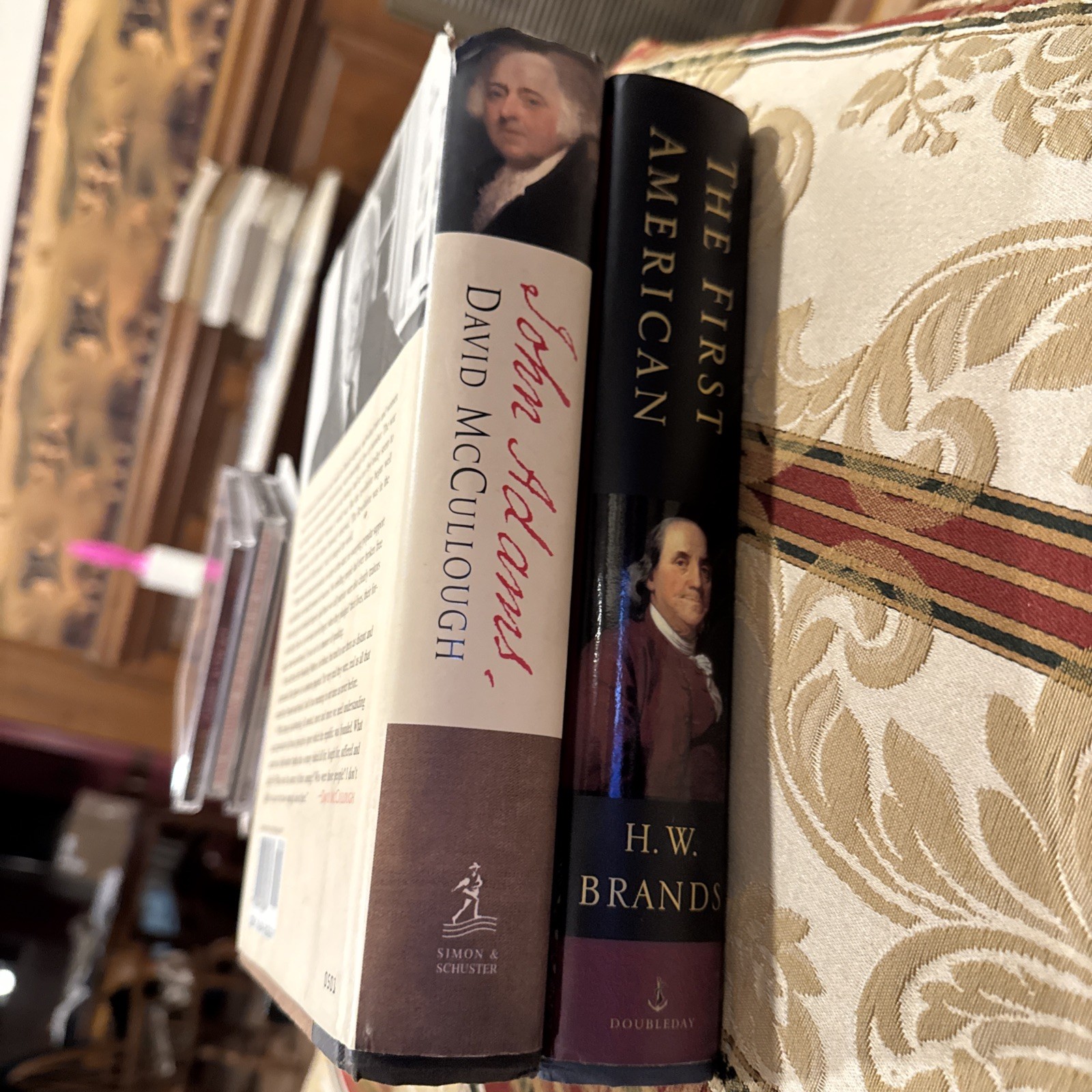 John Adams by David McCullough & The First American-very Good Cond