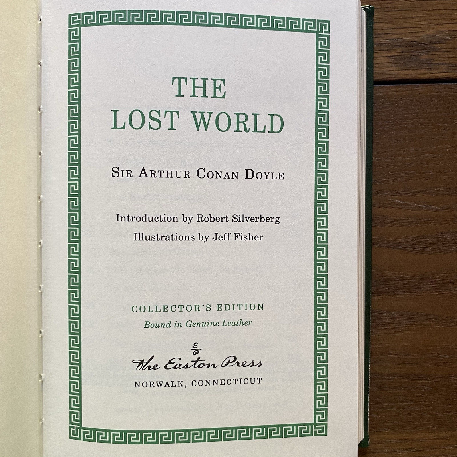 Easton Press The Lost World Arthur Conan Doyle Leather Bound Collectors Ed 1995