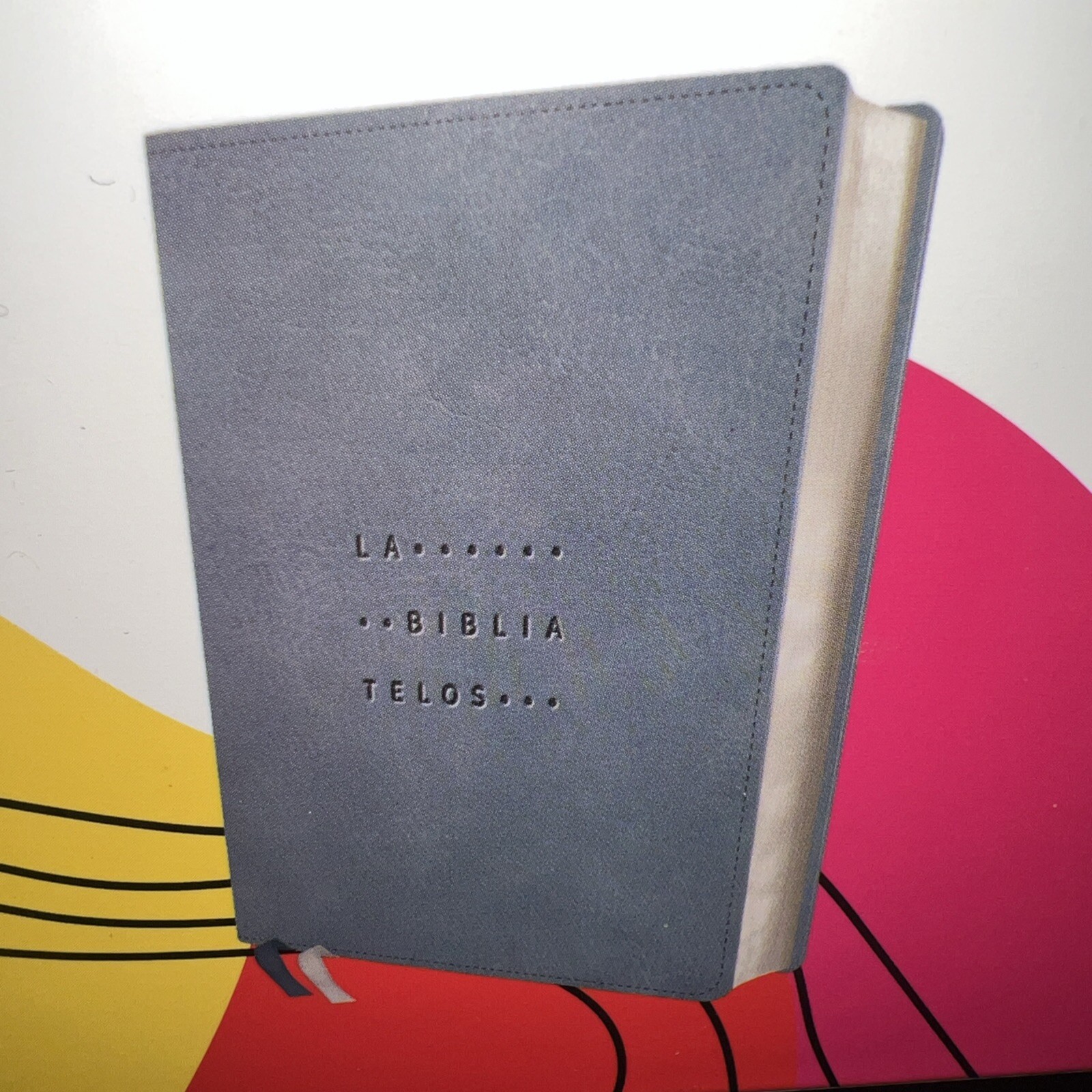 La Biblia Telos para Jovenes NVI, Texto revisado 2022, Soft leather-look, Gris,