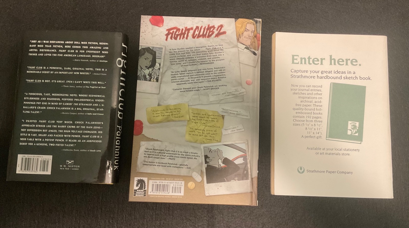 Chuck Palahniuk Book Lot, includes Fight Club