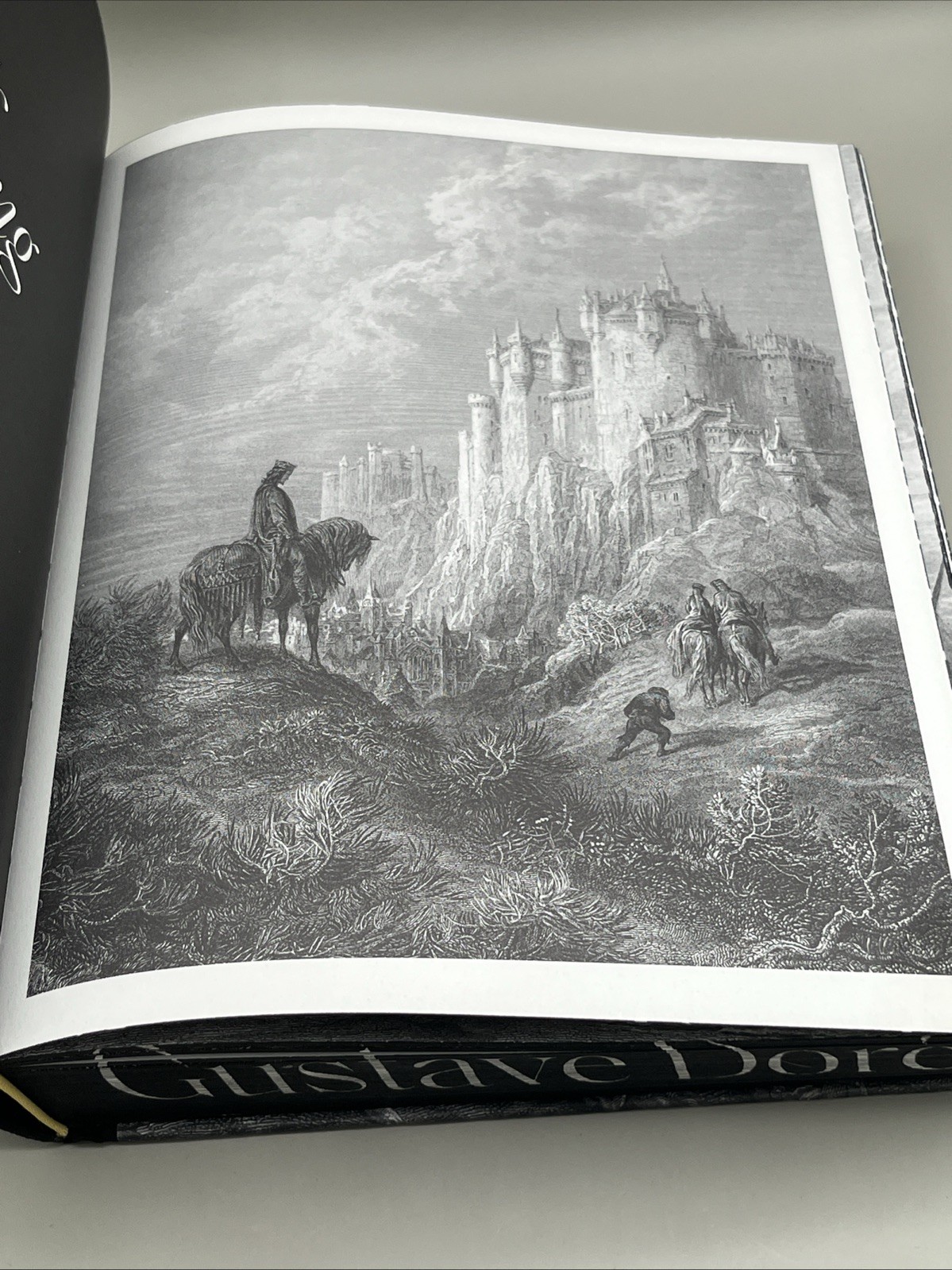 Fantastic Gustave Doré STUNNING BEAUTY HUGE ART BOOK B&W Prestel