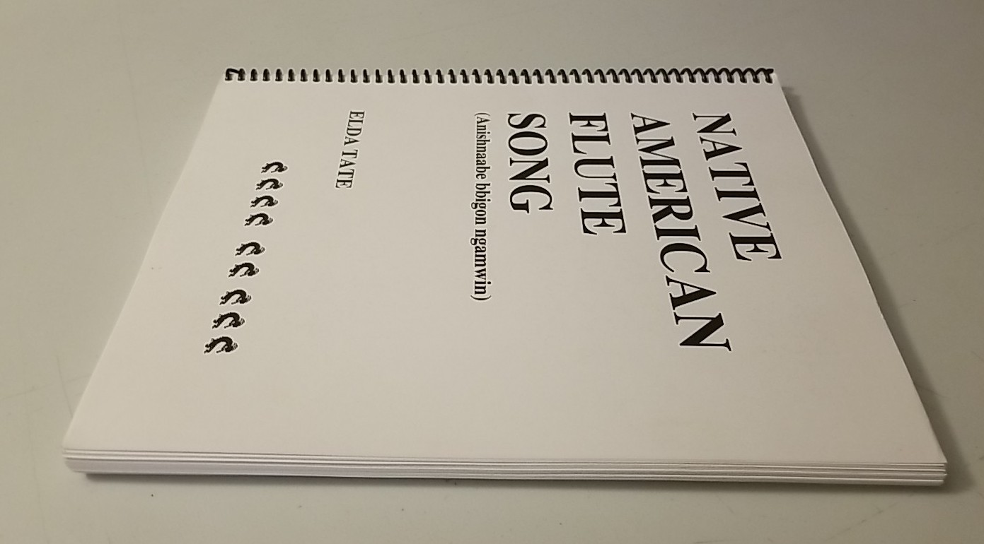 Native American Flute Song (Anishnaabe bbigon ngamwin) Spiral Paperback Music