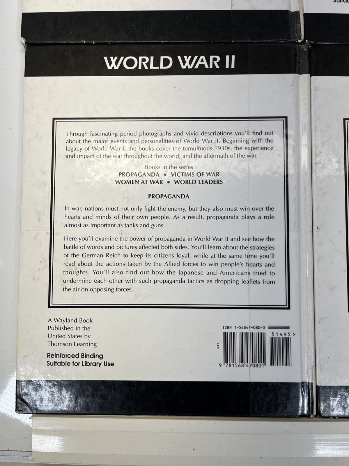 5 Library Edition World War II „Victims of War“ “ World Leaders“ „Propaganda“