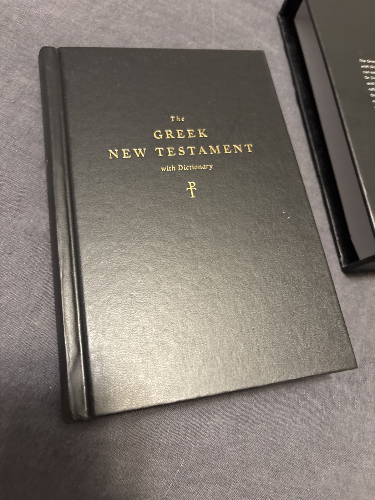 Crossway Greek New Testament Slipcover Box Tyndale House Hardcover 2017 2021