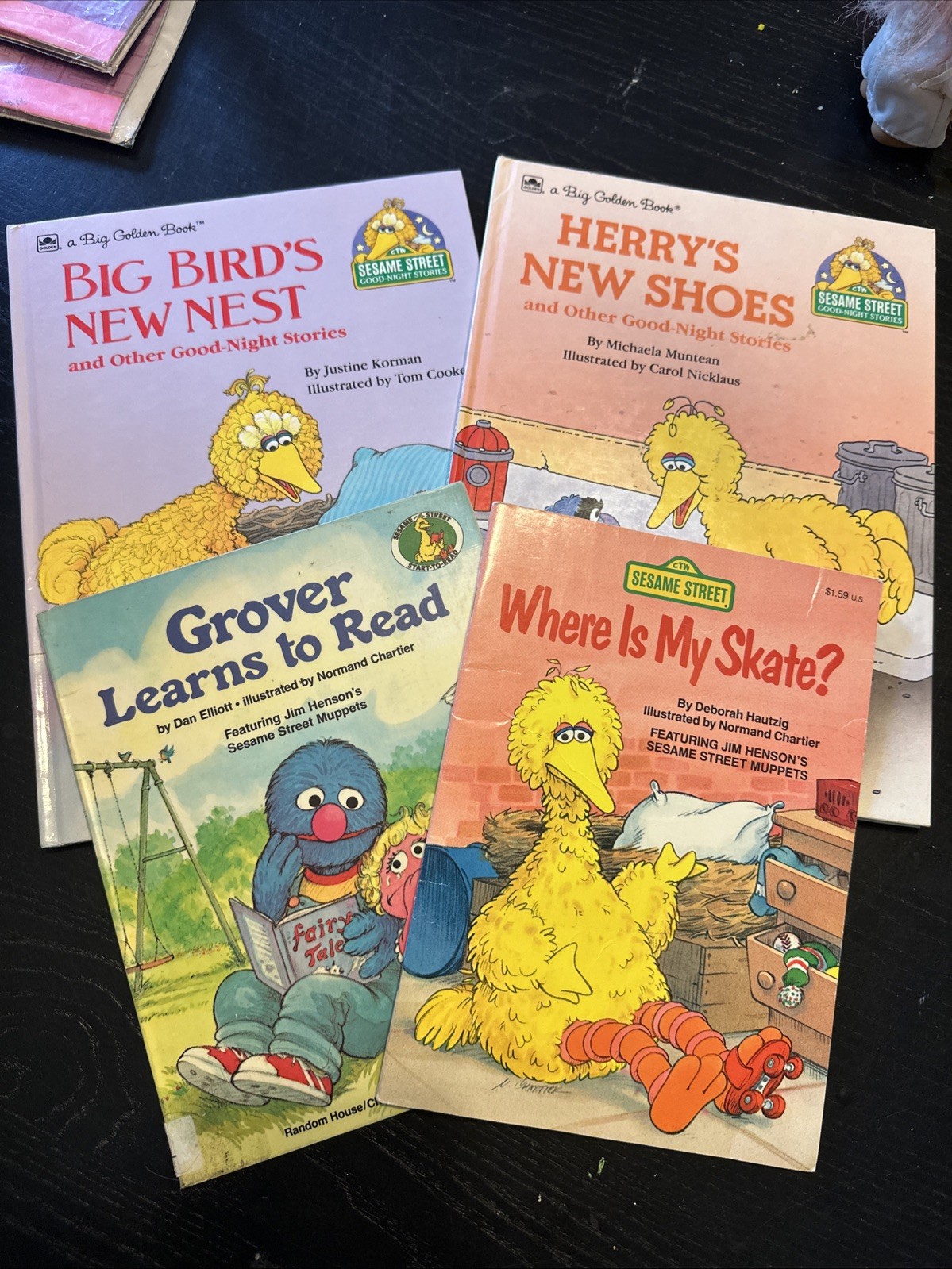 Sesame Street Book Lot Of 4 Books