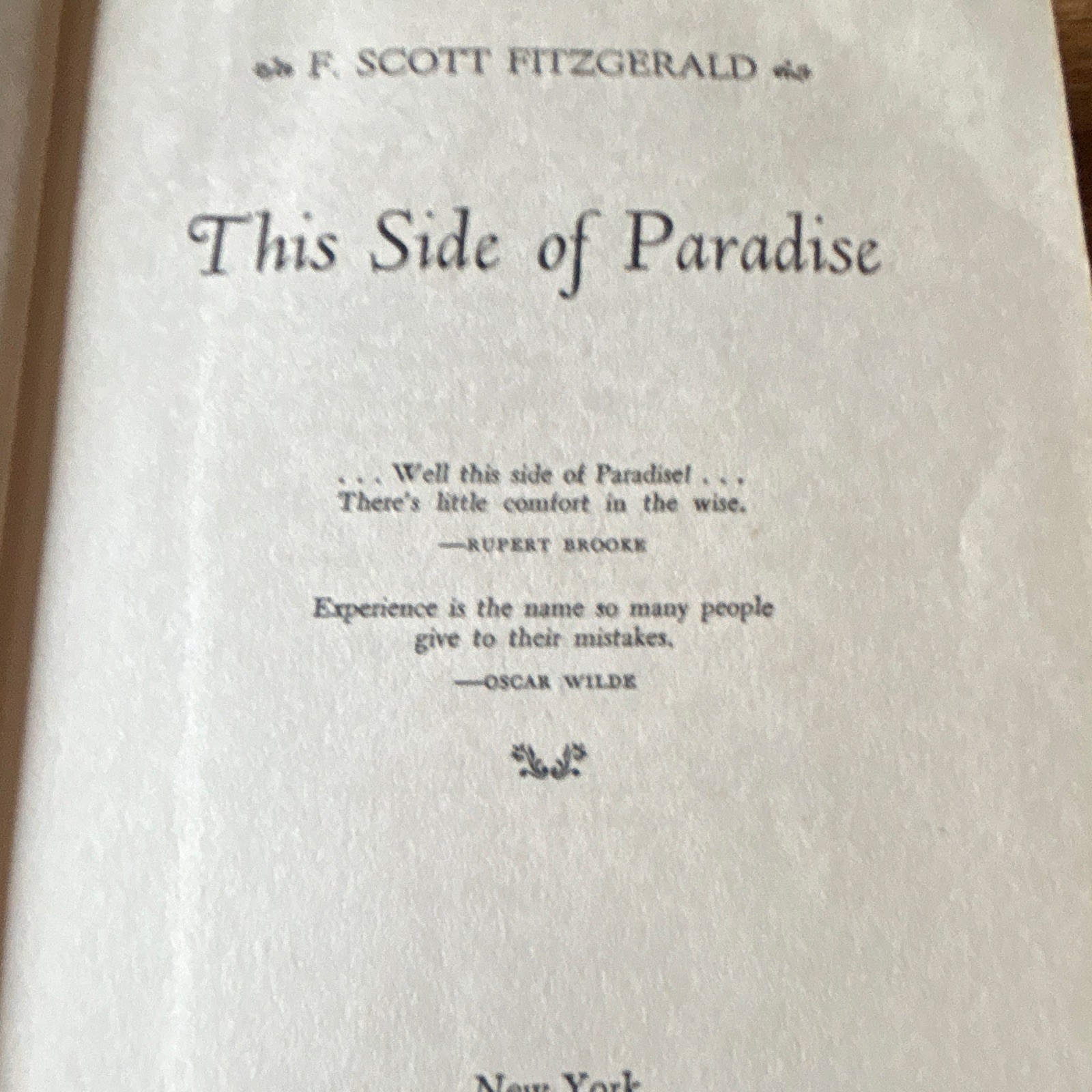 Vintage F Scott Fitzgerald Classics, lot of 5