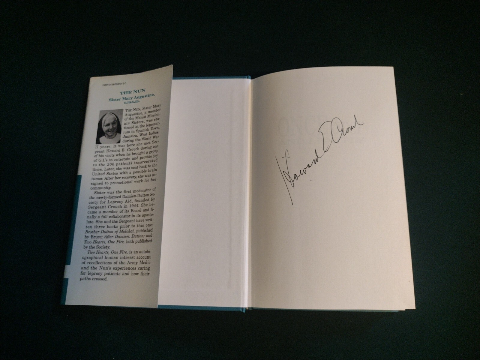 Once Over And Lightly by The Sergeant and the Nun (hardcover 1996) signed