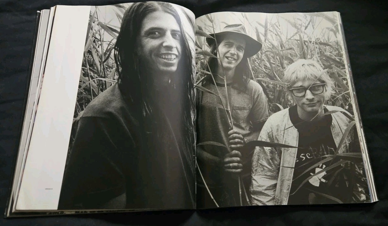 NIRVANA Book. photos by Steve Bullick and Stephen Sweet (Hard Soft Cover, 2005)