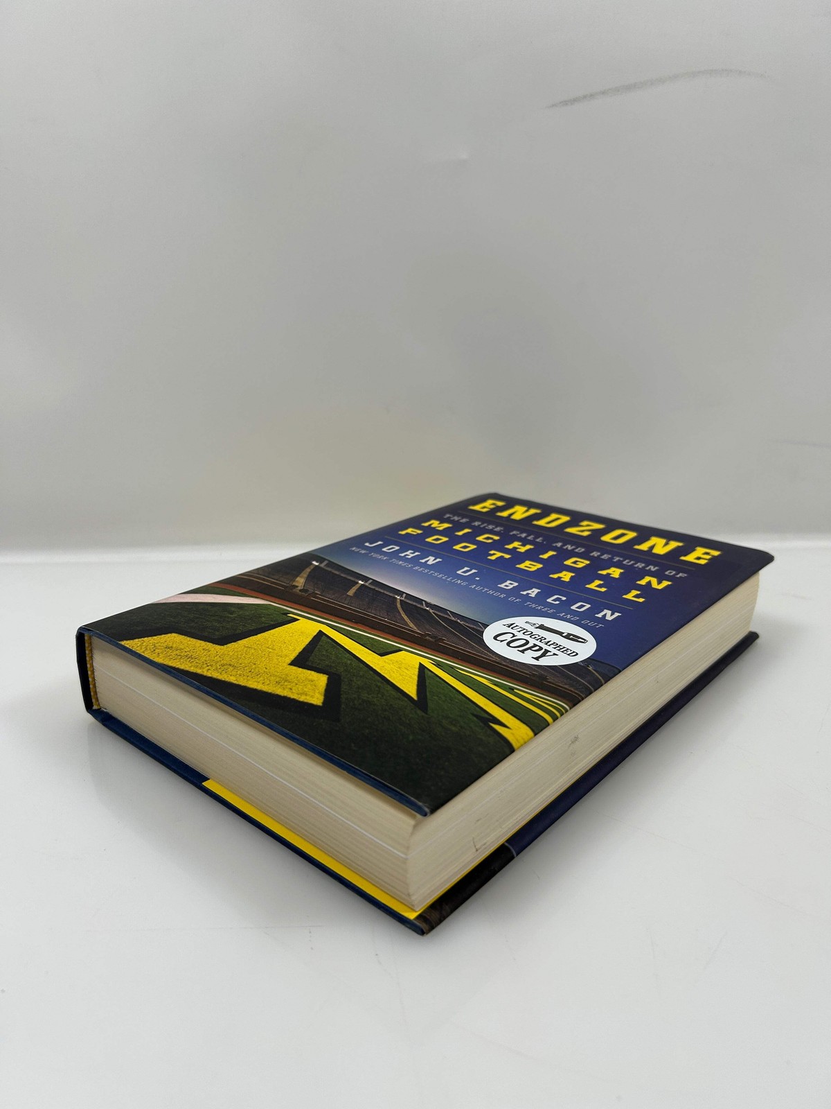 Endzone by John U. Bacon St. Martin’s Press*signed* 1st Ed 1995 HCDJ