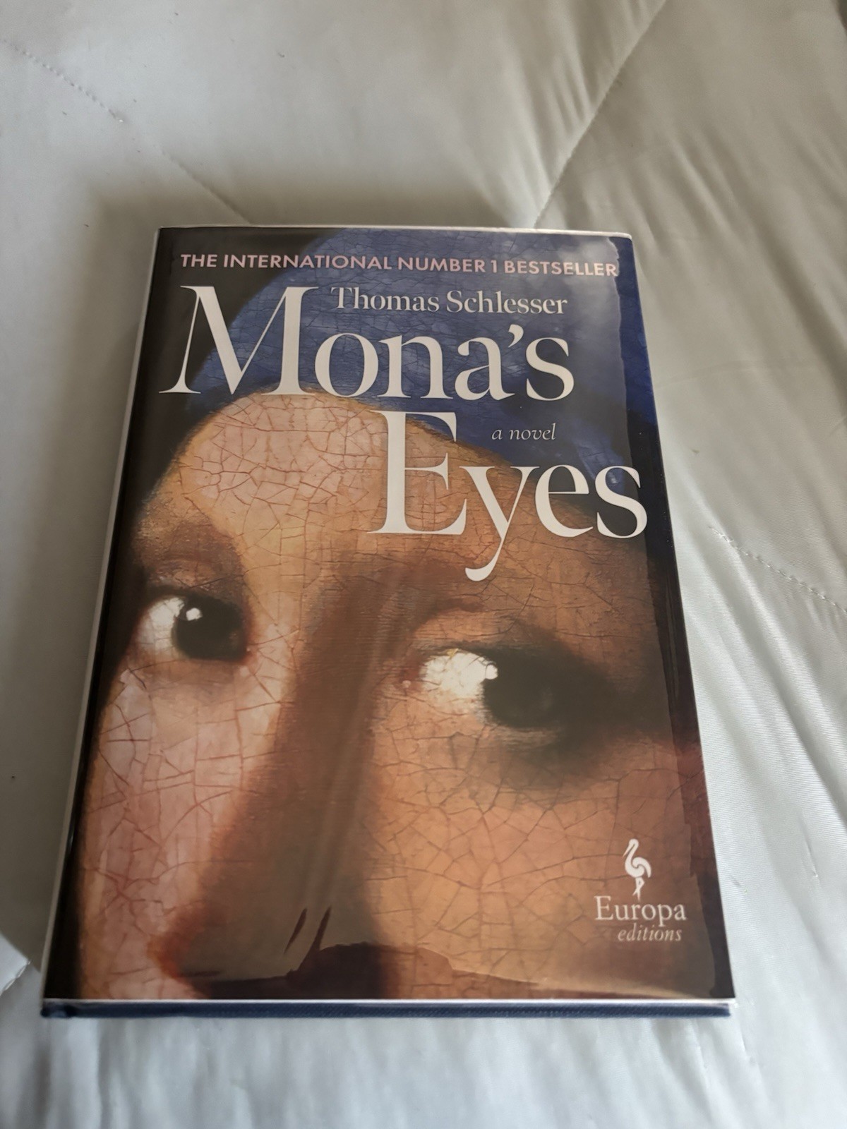 THOMAS SCHLESSER SIGNED – MONA’S EYES – First Hardcover US Edition NEW!