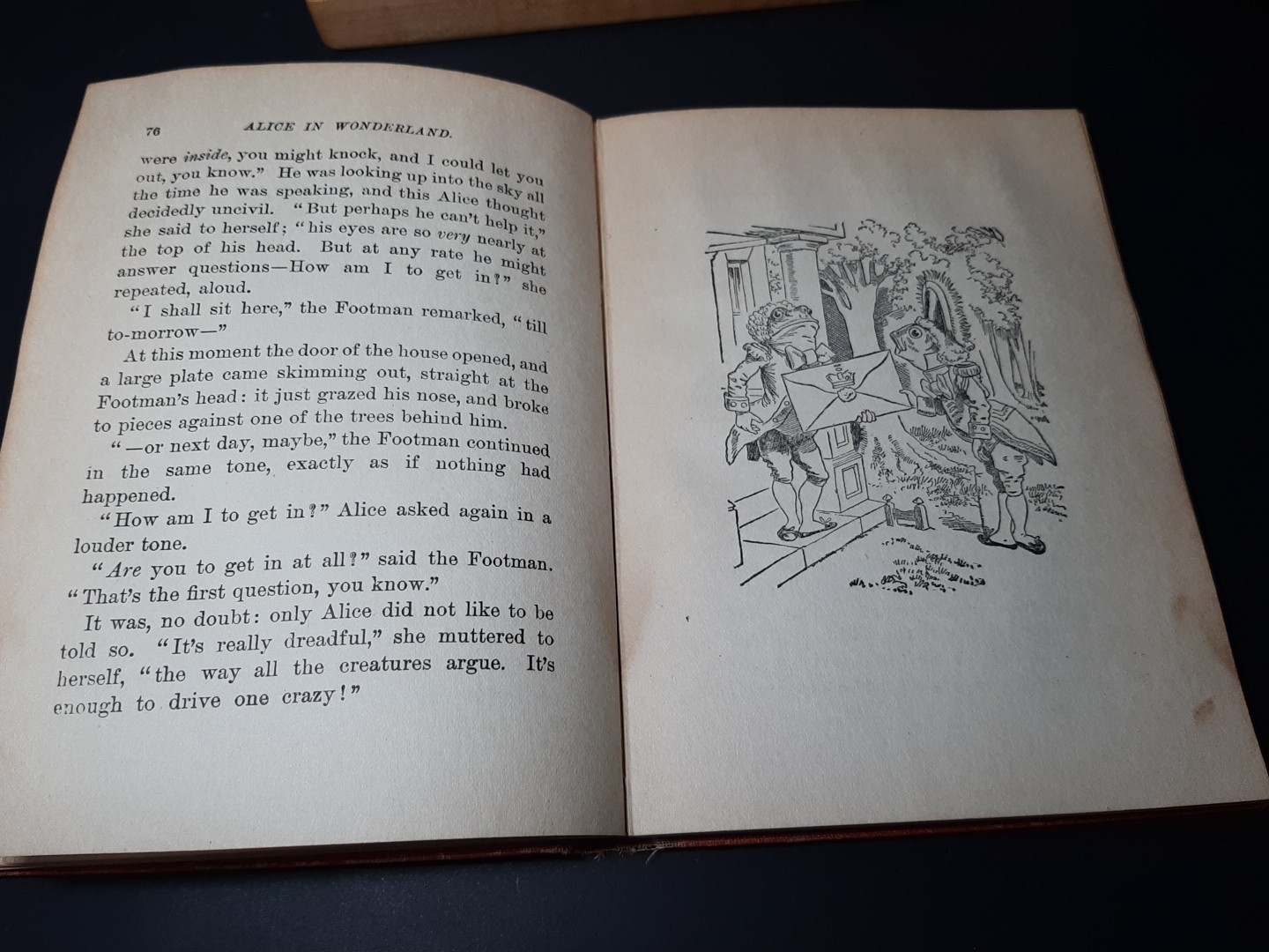 Alice’s Adventures in Wonderland 1910’s McKay Publishing Tenniel Illustrations