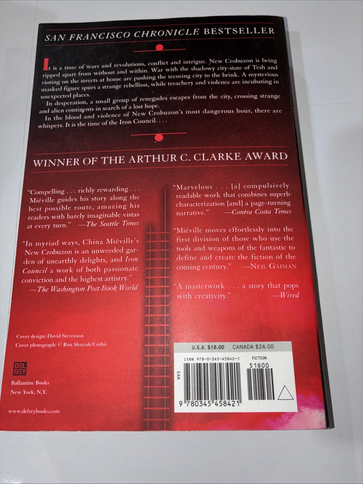 Iron Council by China Miéville (2005, Trade Paperback)