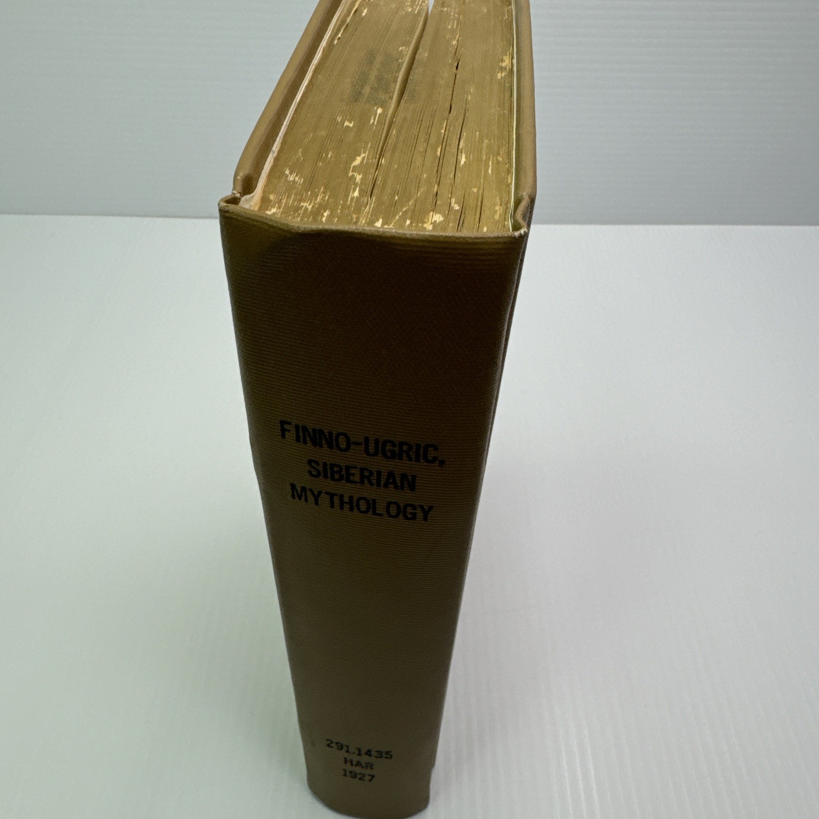 Finno-Ugric Siberian Uno Holmberg 1927 The Mythology of All Races Series ExLib