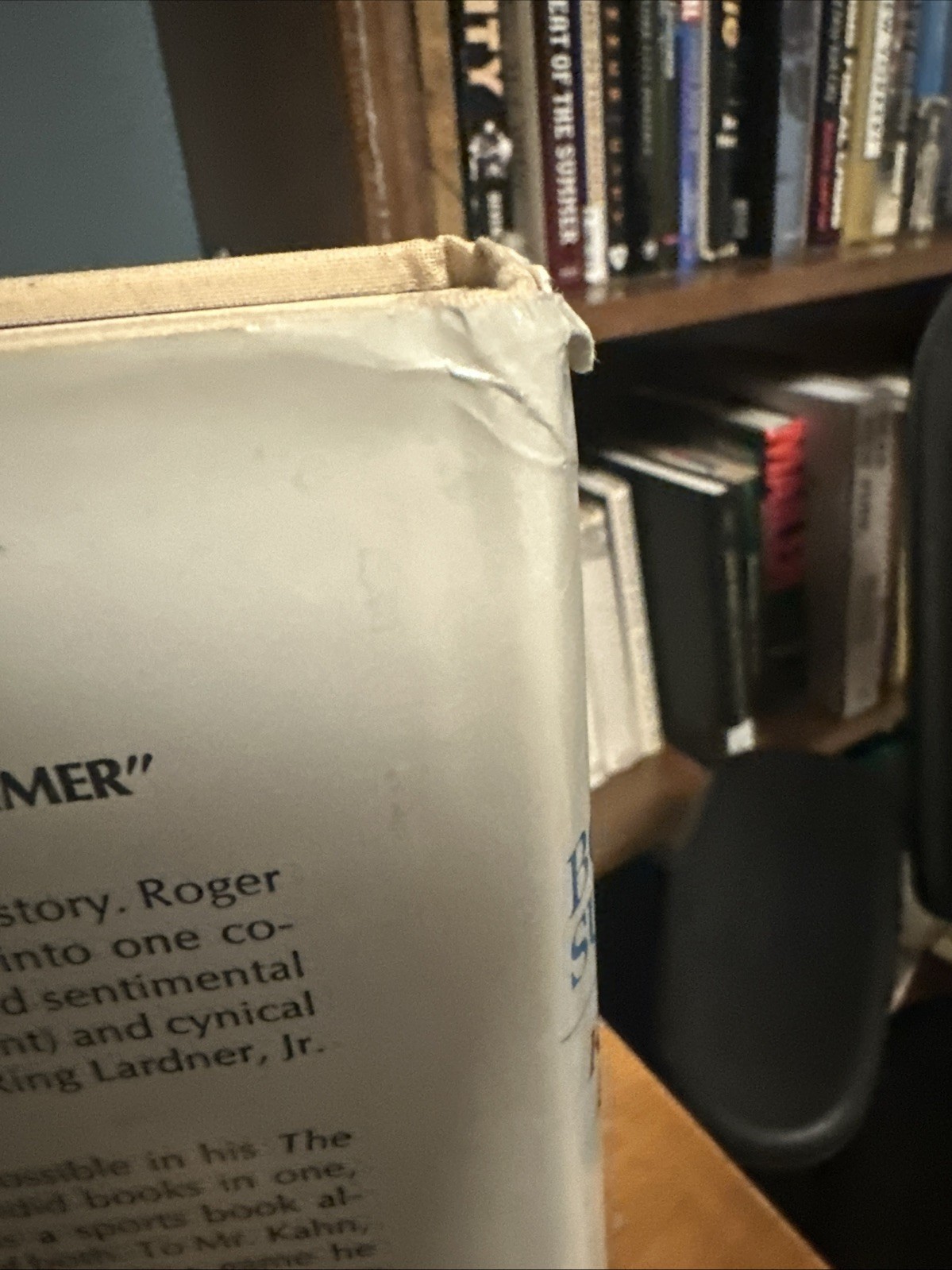 Roger Kahn SIGNED „The Boys of Summer“ 1st printing HC 1972 NOT Book Club