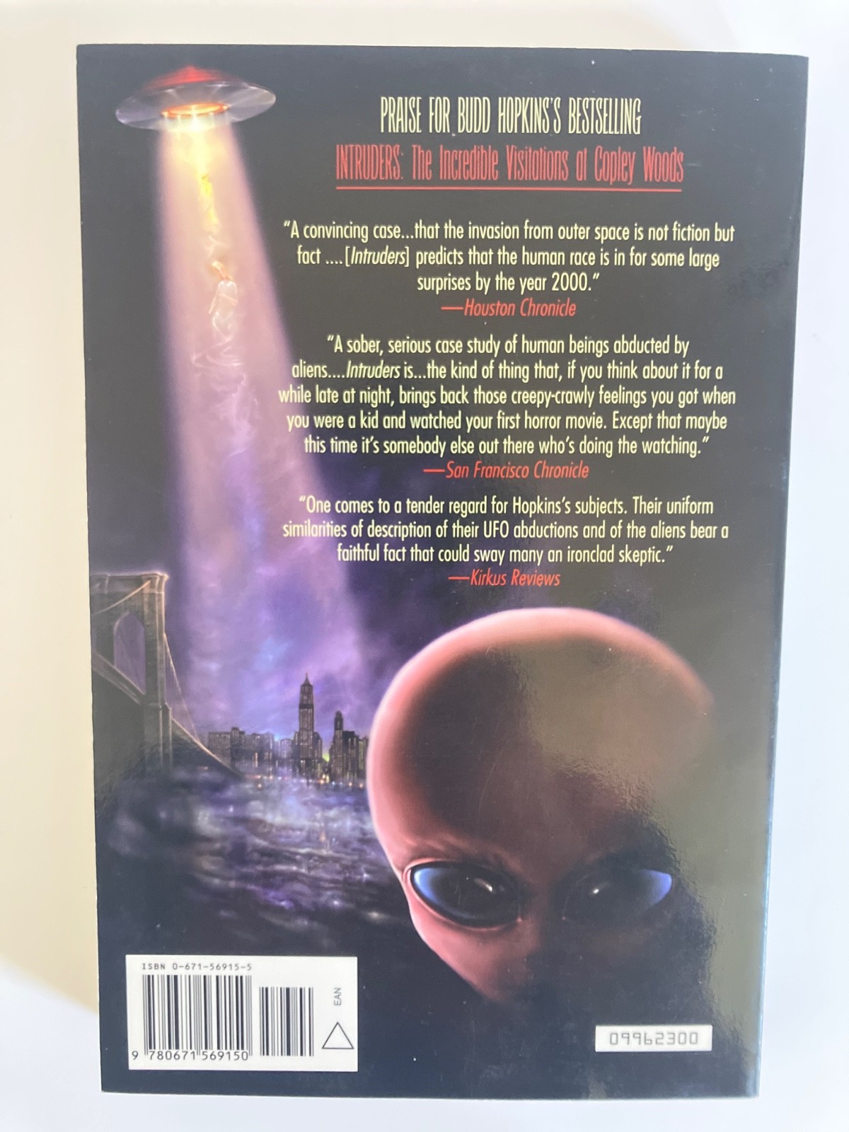 Witnessed: The True Story of the Brooklyn Bridge UFO Abductions by Budd Hopkins