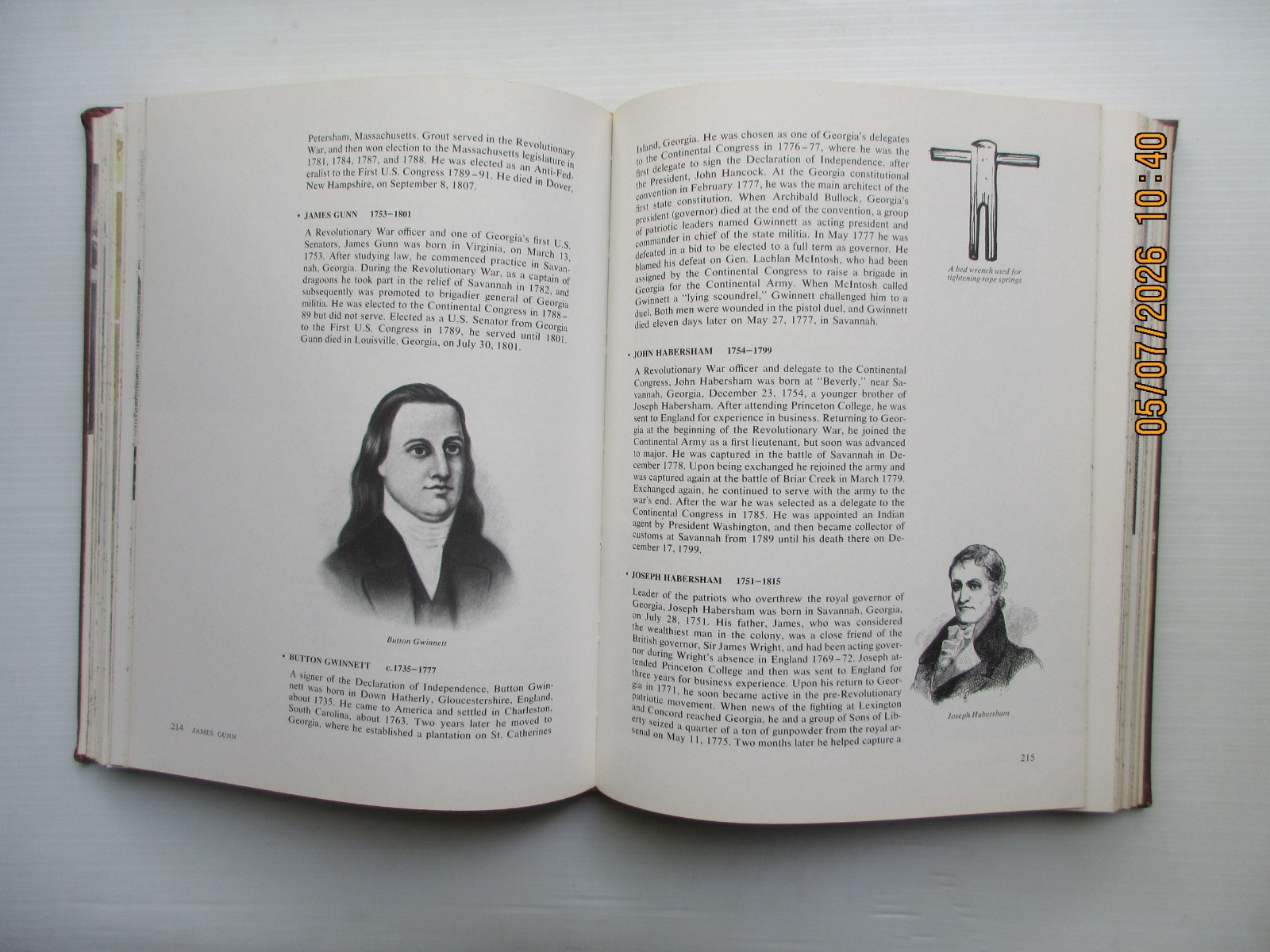 DAVID C. WHITNEY „THE COLONIAL SPIRIT OF 1776“ Hardcover 1974