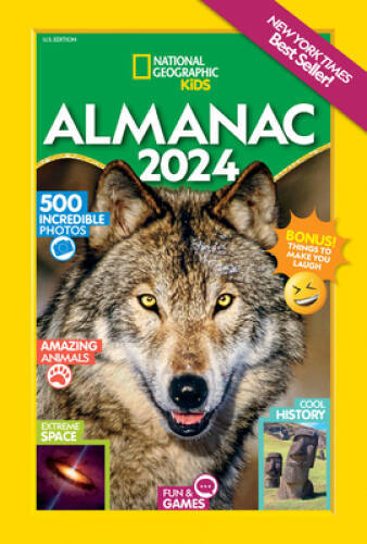 National Geographic Kids Almanac 2024 (US edition) – Paperback – VERY GOOD