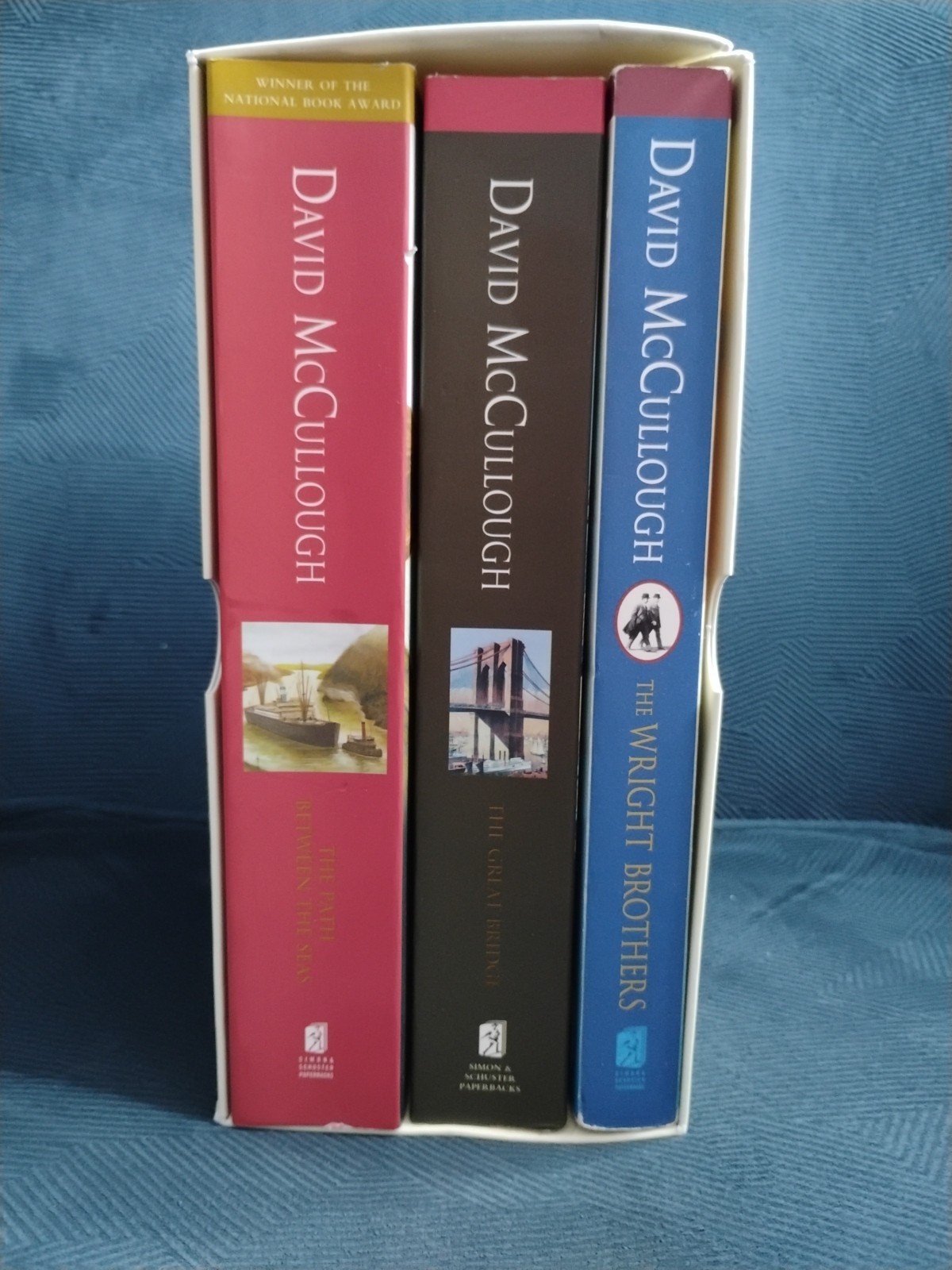 GREAT ACHIEVEMENTS IN AMERICAN HISTORY – 3 BOOK BOX SET by David McCullough