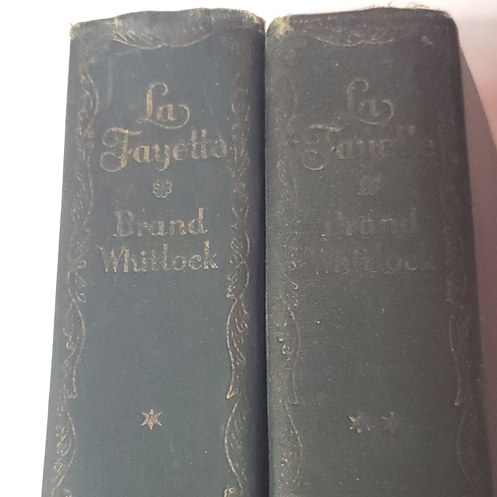 La Fayette by Brand Whitlock Vol 1 & 2 HC 1st Ed 1929 D. Appleton & Co. MCMXXIX