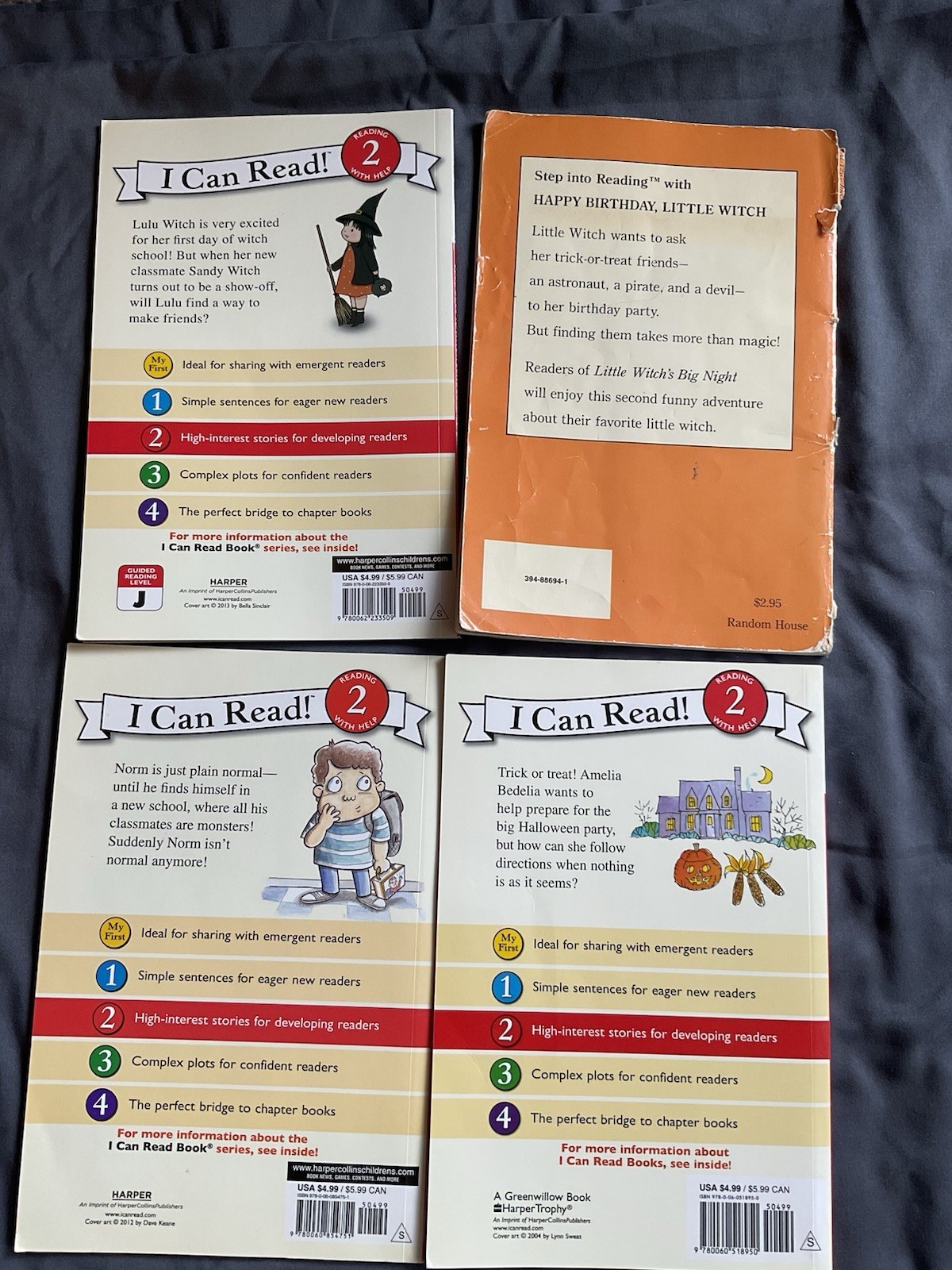 Level 2 I Can Read 14 Book Lot Various Titles Children’s Reading Homeschool