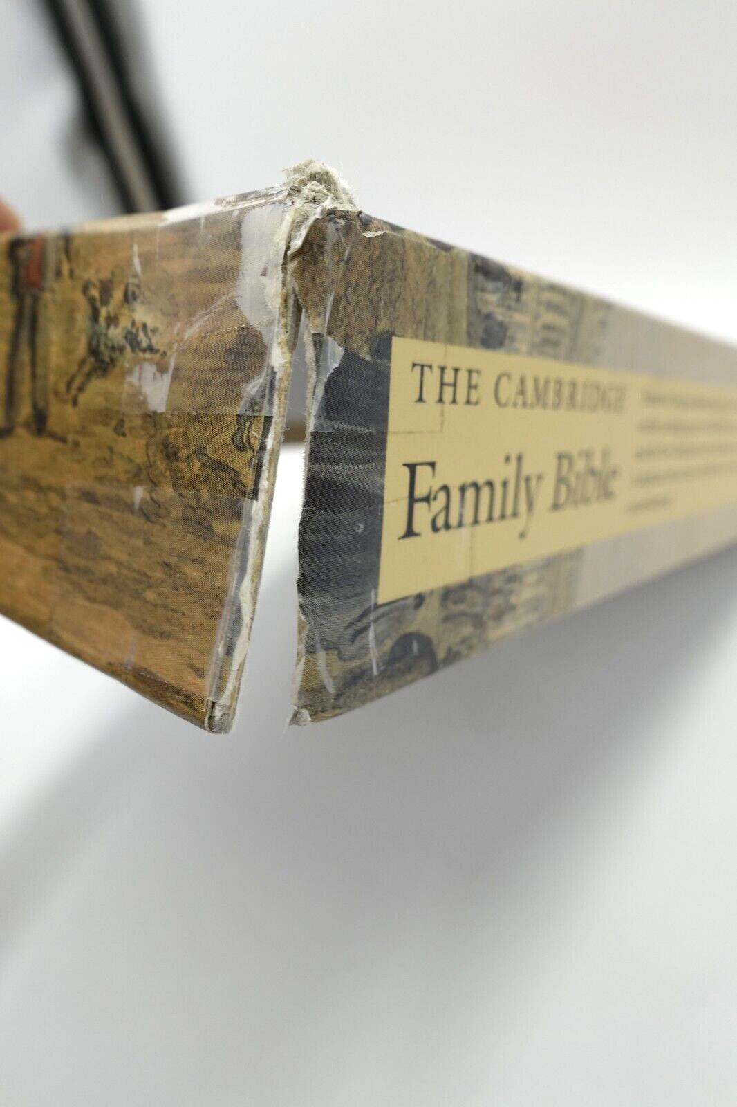 RARE The Cambridge Family Bible Hardcover w/ Box *HAS FLAWS READ DESCRIPTION*