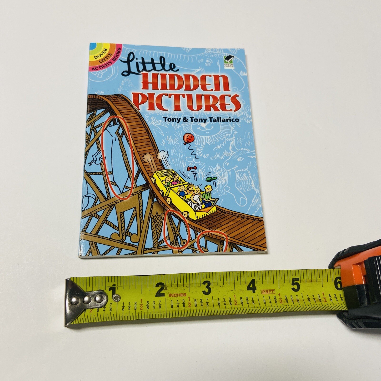 Little Hidden Pictures Activity Book 2008 64 Pages 1st Ed 4×5 3/4 inches Ages 4+