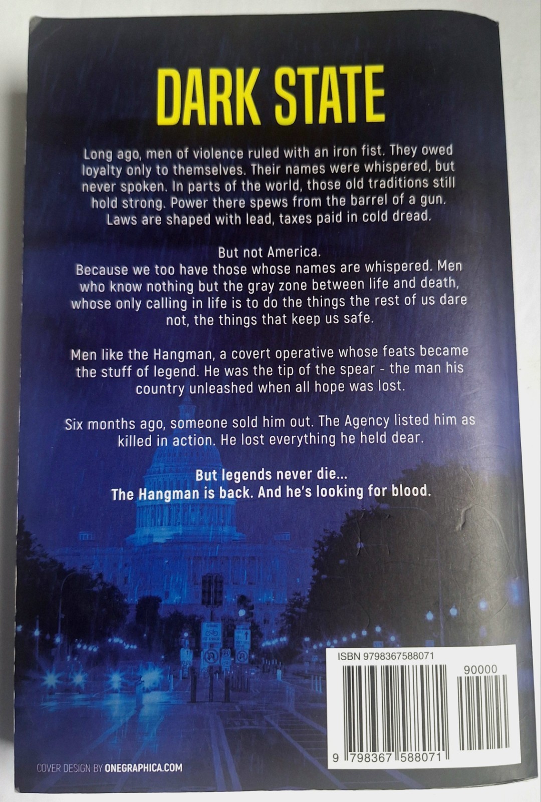 Dark State (A Jason Trapp Thriller) – by Jack Slater 2021 Paperback