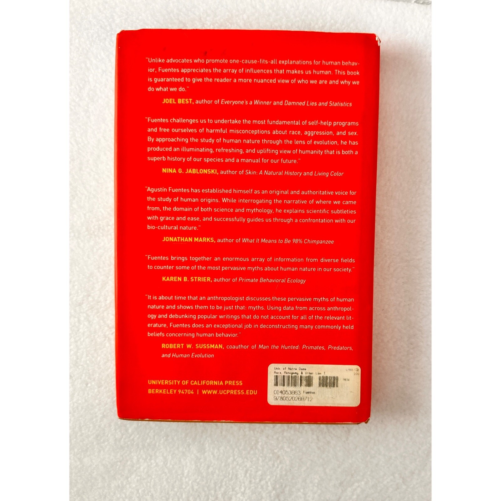Race, Monogamy and Other Lies they Told You, Book