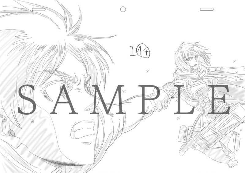 Attack on Titan keyframe art book vol 2 imai arifumi wit studio anime